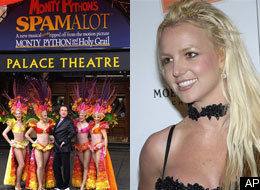 Britney Spears, Eric Idle, Posh Spice, spamalot