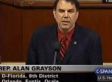 Alan Grayson Cries On The House Floor Over Victims Of Health Care System (VIDEO)