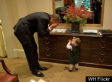 Obama Plays Peek-A-Boo With A Baby And Scratches Bo's Belly: Gratuitous New PHOTOS