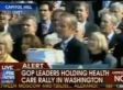 Bungled Pledge Of Allegiance At Health Care Protests [UPDATE]