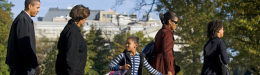 Obamas Spend Weekend At Camp David (PHOTOS)