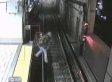 Boston Woman Nearly Hit On Subway Tracks (VIDEO)
