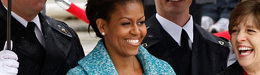 Michelle Obama Veterans Day PHOTOS: Coat Season Kickoff! (PHOTOS)