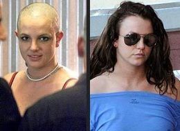 britney spears bald head