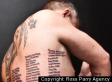 Shaun Clark PHOTOS: Former British Soldier Has Names Of Troops Killed In Afghanistan Tattooed On His Body