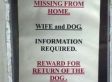 The 10 Funniest Missing Pet Signs Of All Time (PHOTOS)