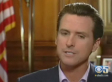Gavin Newsom Upset In First Post-Candidate Interview (VIDEO)