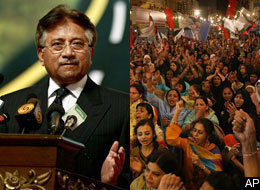 Benazir Bhutto, Nawaz Sharif, pakistan, pakistan elections, Pakistan Muslim League, Pakistan opposition, Pervez Musharraf, ppi party