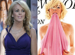 Bert Stern, Dina Lohan, Lindsay Lohan, Lindsay Lohan Marilyn Monroe, Lindsay Lohan Naked, Lindsay Lohan New York Magazine, Lindsay Lohan Nude, Lindsay Lohan Topless, Marilyn Monroe