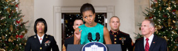 Holiday Preview: Huge Tree, Mini Bo, Fabulous Earrings (PHOTOS)