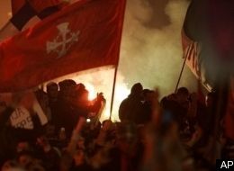 Belgrade\'s US Embassy Set on Fire