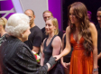 Miley Cyrus Busts Out Meeting The Queen (PHOTO)