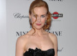 Nicole Kidman Bursting In Black At 