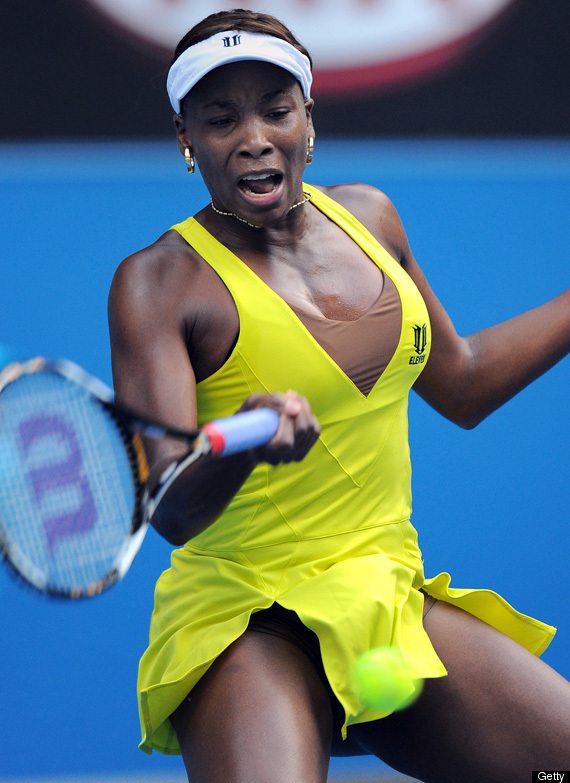 Maria Sharapova 2011 Australian Open. Venus Williams' Australian