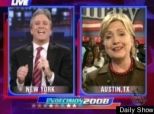 Hillary Clinton On The Daily Show With Jon Stewart
