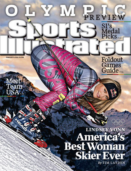 Americas Golden Vancouver Olympic Role Models Lindsey Vonn And Bode Miller Sex Sells In The