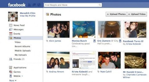 new facebook. New Facebook Redesign 2010: PICTURES Of The New Layout