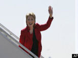 Clinton Sees New Race; Obama Talks Tough
