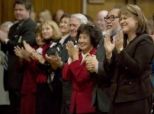 White House Plagiarist Gets Standing Ovation From Conservative Crowd