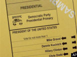 Michigan Democrats Staying Quiet On Primary Options