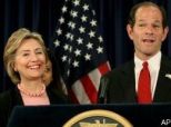 Media Works Hard To Make Clinton-Spitzer Connection