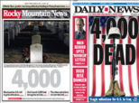 Did Only Two Papers Feature 4,000 Iraq Deaths Across Their Front Pages?