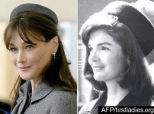 Carla Bruni, French President Nicolas Sarkozy\'s Wife, Channels Jackie Onassis During State Visit To Britain