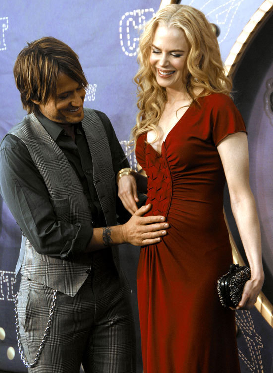 Keith Urban and pregnant wife Nicole Kidman worked 