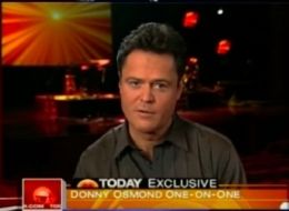 donny osmond and larry king