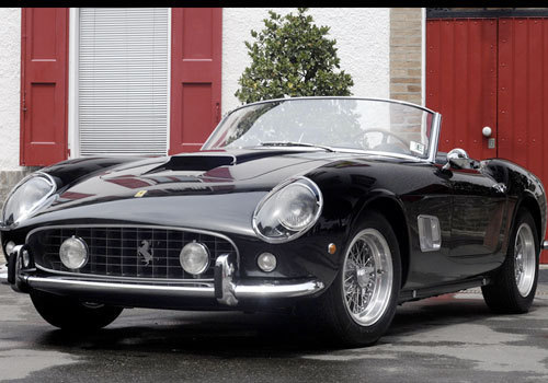 Scroll down for photos of the 1961 Ferrari California Spyder from Autoblog 