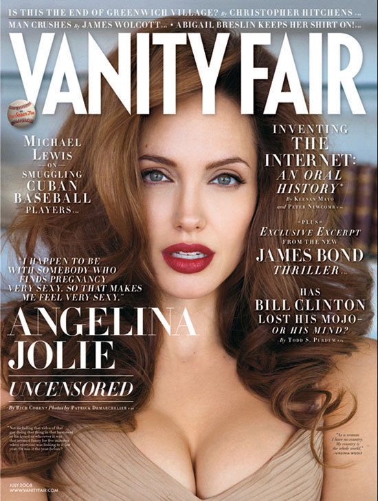 Angelina In Vanity Fair: On