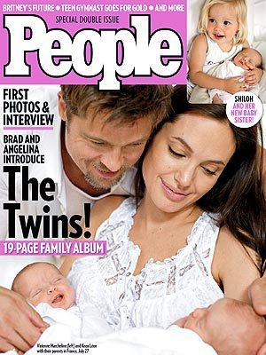 pictures of brad pitt and angelina jolie twins. Brad Pitt middot; Angelina Jolie