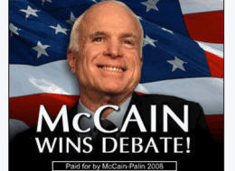 McCain Wins Debate!