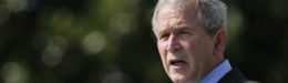 Bush: "We Can Solve This Crisis"