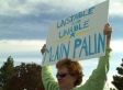 Protesting Palin Down the Road in Swing State Colorado