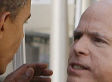 Obama seeks landslide; McCain says he's far left