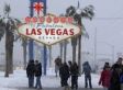 LAS VEGAS SNOW: Strip Covered In Snow