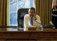 Obama Breaks Bush Jacket Rule In Oval Office