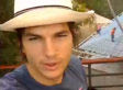 Ashton Kutcher Rails Against "F**king Jacka**" Neighbor (VIDEO)