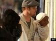Brad Pitt Takes Zahara And Shiloh Shopping