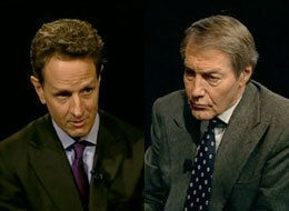 Geithner And Charlie Rose