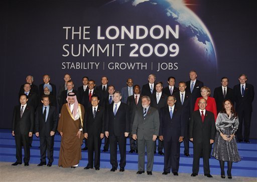 Foto de familia del G-20: Stability - Growth - Jobs