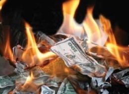 Burning Money