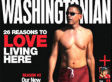 Shirtless Obama Makes Washingtonian Cover