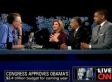 Arianna Discusses Obama's First 100 Days On Larry King Live (VIDEO)