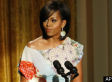Asymmetrical Shine: Michelle Obama At Poetry Jam (PHOTOS)