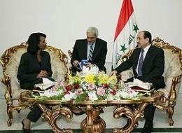 Condoleezza Rice, iraq surge, Iraqi political process, Iraqi Prime Minister Nuri al-Maliki, warwire