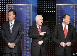 2008 white house race, GOP candidates, John McCain, Mike Huckabee, Mitt Romney
