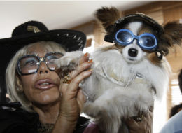 Woman With Dog