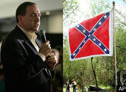 2008 campaign, 2008 Elections, Confederate Flag, huckabee confederate flag, huckabee south carolina, Mike Huckabee, South Carolina, suth carolina confederate flag